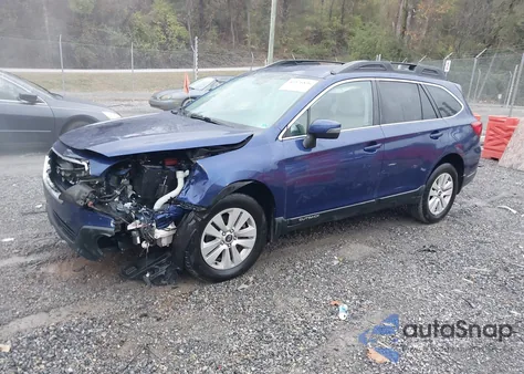 2016 Subaru Outback 2.5I Premium из США, поврежденный, VIN 4S4BSBFC0G3315644